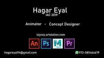 Free download Hagar Eyal- 3d student portfolio video and edit with RedcoolMedia movie maker MovieStudio video editor online and AudioStudio audio editor onlin