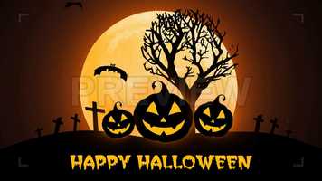 Free download Halloween Pumpkins, Moon And Bats Stock Motion Graphics video and edit with RedcoolMedia movie maker MovieStudio video editor online and AudioStudio audio editor onlin