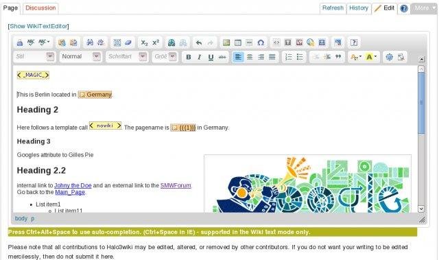 Download web tool or web app Halo extension to Semantic MediaWiki SMW