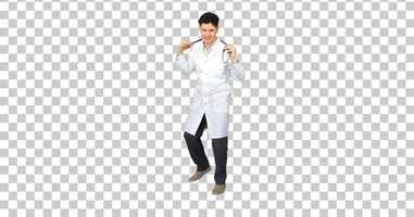 Free download Handsome medical doctor dancing and having fun, Alpha Channel | Stock Footage - Envato elements video and edit with RedcoolMedia movie maker MovieStudio video editor online and AudioStudio audio editor onlin