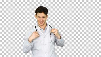 Free download Handsome Medical Doctor Dancing and Having Fun, Alpha Channel | Stock Footage - Videohive video and edit with RedcoolMedia movie maker MovieStudio video editor online and AudioStudio audio editor onlin