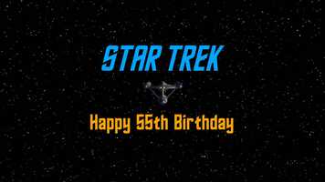 Free download Happy 55th Birthday, STAR TREK! video and edit with RedcoolMedia movie maker MovieStudio video editor online and AudioStudio audio editor onlin