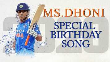 Free download Happy Birthday Dhoni 2020 || A Tribute song to MS Dhoni || by Veerendra Sainath || Fusion Audios video and edit with RedcoolMedia movie maker MovieStudio video editor online and AudioStudio audio editor onlin