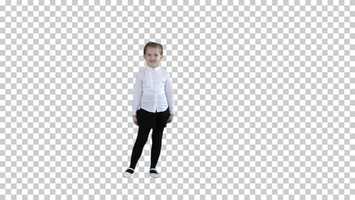 Free download Happy Cute Little Girl Walking In The, Alpha Channel | Stock Footage - Videohive video and edit with RedcoolMedia movie maker MovieStudio video editor online and AudioStudio audio editor onlin