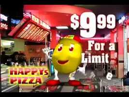 Free download Happys Pizza 2009 Commercial - Voiced by Rucka Rucka Ali video and edit with RedcoolMedia movie maker MovieStudio video editor online and AudioStudio audio editor onlin