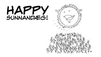 Free download Happy Sunnandaeg Whiteboard Explainer Animation video and edit with RedcoolMedia movie maker MovieStudio video editor online and AudioStudio audio editor onlin