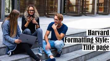 Free download Harvard Formatting Style- Title page video and edit with RedcoolMedia movie maker MovieStudio video editor online and AudioStudio audio editor onlin