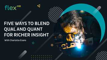 Free download Hints  Tips: Five Ways to Blend Qual and Quant for Richer Insight video and edit with RedcoolMedia movie maker MovieStudio video editor online and AudioStudio audio editor onlin