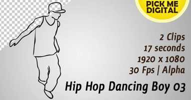 Free download Hip Hop Dancing Boy 03 | Motion Graphics - Envato elements video and edit with RedcoolMedia movie maker MovieStudio video editor online and AudioStudio audio editor onlin