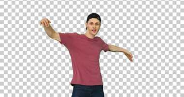 Free download Hip-Hop Guy in A Cap Dancing, Alpha Channel | Stock Footage - Envato elements video and edit with RedcoolMedia movie maker MovieStudio video editor online and AudioStudio audio editor onlin