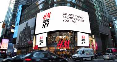 Free download HM Valentines Day Times Square Billboard video and edit with RedcoolMedia movie maker MovieStudio video editor online and AudioStudio audio editor onlin