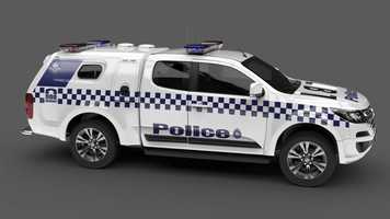 Free download Holden Colorado Space Cab Divisional Van 2018 3D model video and edit with RedcoolMedia movie maker MovieStudio video editor online and AudioStudio audio editor onlin