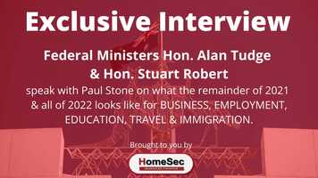 Free download HomeSec Interview with Federal Ministers Hon. Alan Tudge  Hon. Stuart Robert.mp4 video and edit with RedcoolMedia movie maker MovieStudio video editor online and AudioStudio audio editor onlin