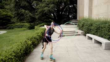 Free download HoopSkate with Arlene video and edit with RedcoolMedia movie maker MovieStudio video editor online and AudioStudio audio editor onlin