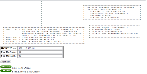 Download web tool or web app Host scanner 