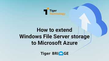 Free download How to extend Windows File Server storage to Microsoft Azure video and edit with RedcoolMedia movie maker MovieStudio video editor online and AudioStudio audio editor onlin