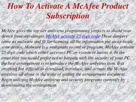 Free download How to get mcafee activate 25 digit code video and edit with RedcoolMedia movie maker MovieStudio video editor online and AudioStudio audio editor onlin