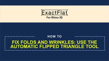 Free download How to remove folds and wrinkles. The Automatic Flipped Triangle Removalcmproj.mp4 video and edit with RedcoolMedia movie maker MovieStudio video editor online and AudioStudio audio editor onlin