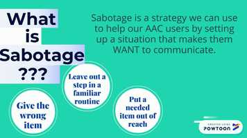 Free download How to Use Sabotage to Teach AAC video and edit with RedcoolMedia movie maker MovieStudio video editor online and AudioStudio audio editor onlin