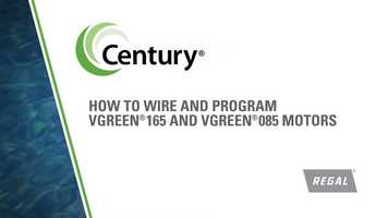 Free download How to Wire and Program Century VGreen 165 and VGreen 085 Motors video and edit with RedcoolMedia movie maker MovieStudio video editor online and AudioStudio audio editor onlin