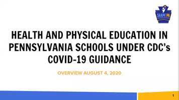 Free download HPE in PA Under CDCs COVID-19 Guidance video and edit with RedcoolMedia movie maker MovieStudio video editor online and AudioStudio audio editor onlin