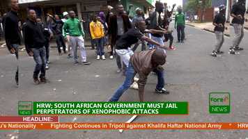 Free download HRW; South African Government Must jail Perpetrators of Xenophobic Attacks video and edit with RedcoolMedia movie maker MovieStudio video editor online and AudioStudio audio editor onlin