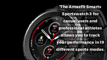 Free download Huami Amazfit Stratos 3 Smartwatch For Women Athletes Review  Price video and edit with RedcoolMedia movie maker MovieStudio video editor online and AudioStudio audio editor onlin