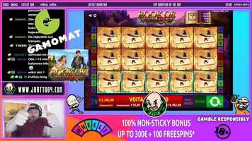 Free download Huge Win From Book Of Romeo  Julia!!.mp4 video and edit with RedcoolMedia movie maker MovieStudio video editor online and AudioStudio audio editor onlin