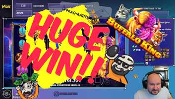 Free download Huge Win From Buffalo King Slot!! video and edit with RedcoolMedia movie maker MovieStudio video editor online and AudioStudio audio editor onlin