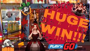 Free download HUGE WIN FROM WILD BLOOD 2 SLOT!! video and edit with RedcoolMedia movie maker MovieStudio video editor online and AudioStudio audio editor onlin