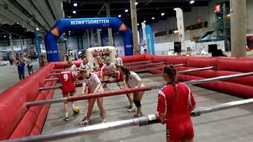 Free download Human table football, table foosball_Trim video and edit with RedcoolMedia movie maker MovieStudio video editor online and AudioStudio audio editor onlin