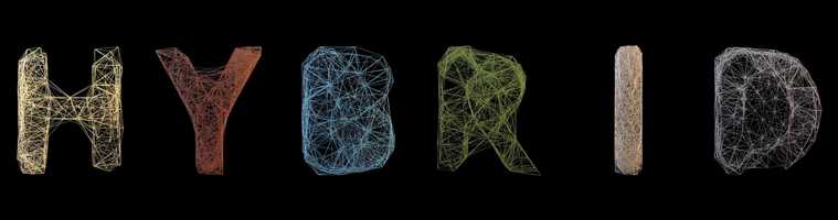 Free download Hybrid Letters Houdini Animation video and edit with RedcoolMedia movie maker MovieStudio video editor online and AudioStudio audio editor onlin