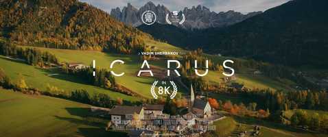 Free download Icarus 8K video and edit with RedcoolMedia movie maker MovieStudio video editor online and AudioStudio audio editor onlin