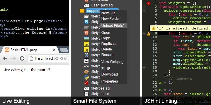 Download web tool or web app ICEcoder - Code Editor Awesomeness Download web tool or web app ICEcoder - Code Editor Awesomeness