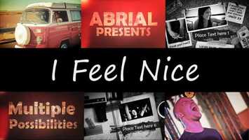 Free download I Feel Nice | After Effects Project Files - Videohive template video and edit with RedcoolMedia movie maker MovieStudio video editor online and AudioStudio audio editor onlin