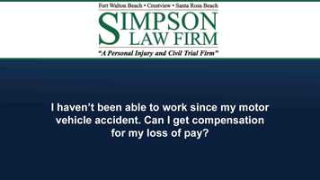 Free download I havent been able to work since my motor vehicle accident. Can I get compensation for my loss of pay? video and edit with RedcoolMedia movie maker MovieStudio video editor online and AudioStudio audio editor onlin
