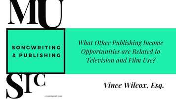 Free download IIB27 What Other Publishing Income Opportunities are Related to Television and Film Use- video and edit with RedcoolMedia movie maker MovieStudio video editor online and AudioStudio audio editor onlin