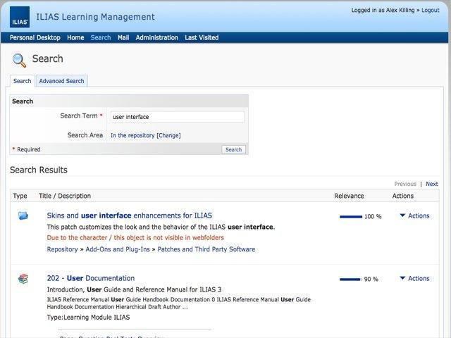 Download web tool or web app ILIAS LMS Download web tool or web app ILIAS LMS
