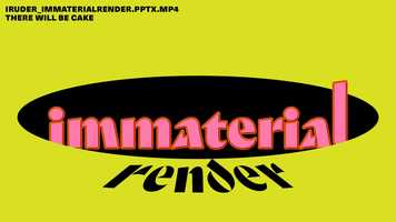 Free download Immaterial Render video and edit with RedcoolMedia movie maker MovieStudio video editor online and AudioStudio audio editor onlin
