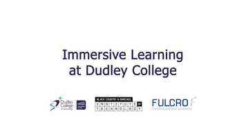 Free download Immersive Learning at Dudley College - HS2 Tunnel Skills Presentation video and edit with RedcoolMedia movie maker MovieStudio video editor online and AudioStudio audio editor onlin