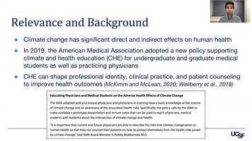 Free download Implementation and Relevance of Climate and Health Education (CHE) for Medical Students: Raj Fadadu video and edit with RedcoolMedia movie maker MovieStudio video editor online and AudioStudio audio editor onlin