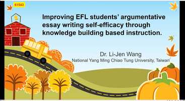 Free download Improving EFL Students Argumentative Essay Writing Self-efficacy Through Knowledge Building Based Instruction video and edit with RedcoolMedia movie maker MovieStudio video editor online and AudioStudio audio editor onlin