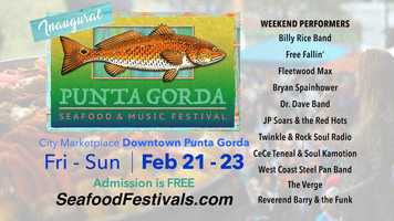Free download Inaugural Punta Gorda Seafood  Music Festival - Feb 21 - 23 video and edit with RedcoolMedia movie maker MovieStudio video editor online and AudioStudio audio editor onlin