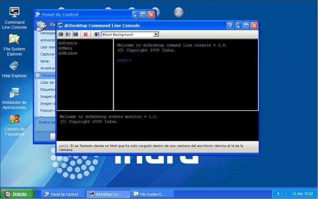 Download web tool or web app IndraDesktop WebOS