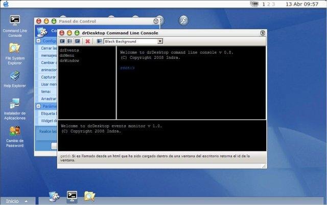 Download web tool or web app IndraDesktop WebOS