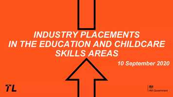 Free download Industry placements for Education and Childcare roles video and edit with RedcoolMedia movie maker MovieStudio video editor online and AudioStudio audio editor onlin