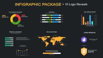 Free download Infographic Package Motion Design video and edit with RedcoolMedia movie maker MovieStudio video editor online and AudioStudio audio editor onlin