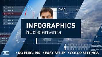 Free download Infographics hud elements Motion Design video and edit with RedcoolMedia movie maker MovieStudio video editor online and AudioStudio audio editor onlin