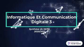 Free download Informatique et Communication Digitale video and edit with RedcoolMedia movie maker MovieStudio video editor online and AudioStudio audio editor onlin