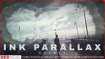Free download Ink Parallax Opener | After Effects Project Files - Videohive template video and edit with RedcoolMedia movie maker MovieStudio video editor online and AudioStudio audio editor onlin